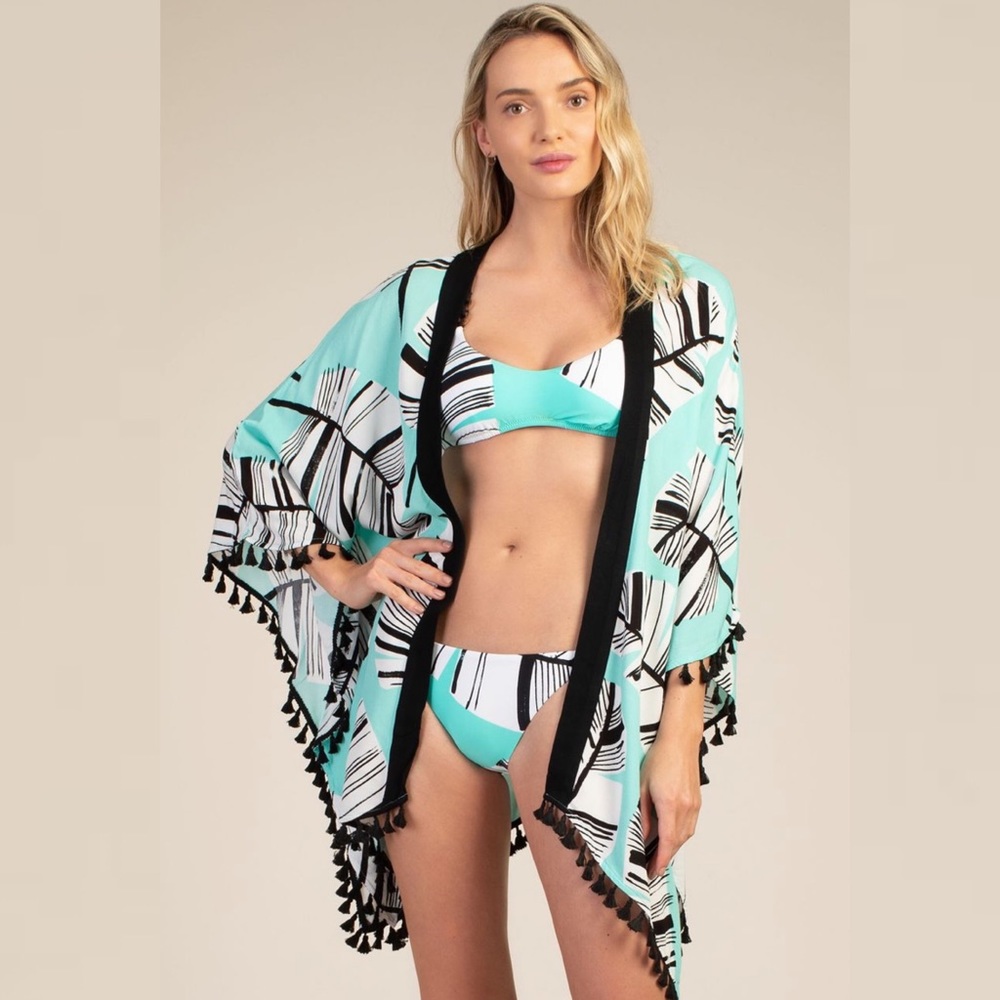 Trina Turk Copacabana Kimono Swim Cover Up